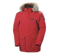 Helly Hansen Hommes Parka transparente, Rouge, S