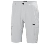 Helly Hansen HH QD Cargo Shorts - Short randonnée homme Grey Fog US 32 - Entrejambe 11"