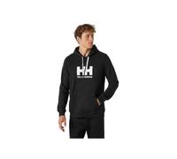 Sweat-shirt Noir Pour Hommes Helly Hansen Hh Logo Hoodie 33977-990