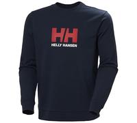 Helly Hansen Sweat-shirt Hommes 597 – à col rond, logo HH – Bleu marine L