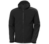 Helly Hansen Hommes Veste à capuche Paramount Softshell JKT, Noir, L