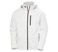 Helly Hansen Hommes Veste intermédiaire à capuche Crew 2, Blanc, L