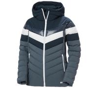 Veste à capuche Helly Hansen Imperial Puffy Ski Free gris bleu blanc femme - XL