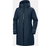 Helly Hansen Imperméable Long À Capuche Femme Aspire Bleu marine XL