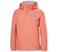 Helly Hansen Jr Juell Rain Jacket Peach Echo Junior Unisex 14