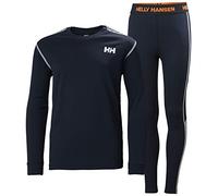 Ensemble Helly Hansen Lifa Active bleu marine blanc orange enfant - 8
