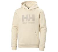 Helly Hansen Junior Unisex Jr HH Logo Hoodie 3.0, Cream, 158