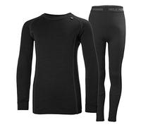 Helly Hansen Junior unisexe Helly Hansen Jr Lifa Merino Midweight Set Noir, 8