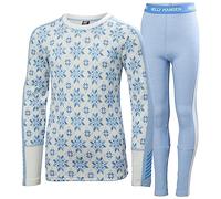 Helly Hansen Junior unisexe Jr Graphic Lifa Merino Set 16 Blanc et crème