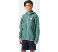 Helly Hansen Juniors' Koster Rain Jacket Vert 152
