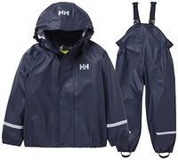 Helly Hansen - Bergen 2.0 Pu Rainset - Veste imperméable enfant Navy - Taille de l'enfant 122 cm