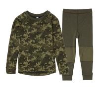 HELLY HANSEN K Hh Graphic Lifa Merino Set - Enfant - Vert - taille 4 ans- modèle 2023