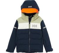 HELLY HANSEN K Vertical Ins Jacket - Enfant - Blanc / Bleu / Gris - taille 4 ans- modèle 2026