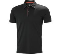 Helly-Hansen Workwear Kensington Tech Polo pour homme - Pull léger et respirant à manches courtes pour une grande mobilité, 991 Noir, Taille 3XL