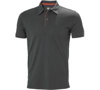 Helly-Hansen Workwear Kensington Tech Polo pour homme - Pull léger et respirant à manches courtes pour une grande mobilité, Ébène, 3XL
