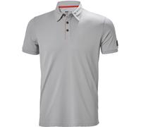Helly-Hansen Workwear Kensington Tech Polos pour homme - Pulls légers et respirants à manches courtes pour une grande mobilité, 931 Mid Grey, M