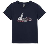 Helly Hansen Kinder Unisex K HH Graphic T-Shirt 2.0, Navy, 86