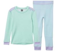 Helly-Hansen Lifa Merino Ensemble de sous-vêtements thermiques unisexes chauds et respirants pour enfants, 416 Lagoon, 1