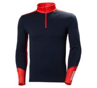 HELLY HANSEN Lifa Merino Midweight 1/2 Zip - Homme - Bleu / Rouge - taille XL- modèle 2026