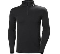 T-shirt Helly Hansen Lifa Merino Midweight Half Zip noir - S