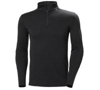 Helly Hansen Sous-vêtement technique Lifa Merino Midweight 1/2 Zip Homme Noir M
