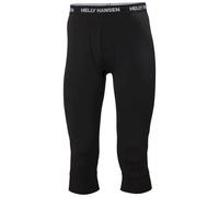 Helly Hansen Pantalon 3/4 Lifa Merino Midweight Sous-vêtement technique Noir Homme S