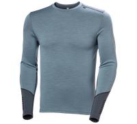 T-shirt intérieure Helly Hansen Lifa Merino Midweight Crew Ski Free manches longues gris - XXL