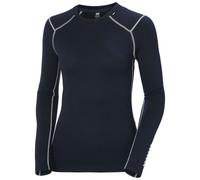 Helly Hansen Lifa Merino Midweight Crew Long Sleeve Base Layer Bleu S Femme