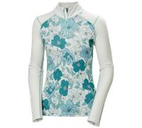 Helly Hansen - Lifa Merino Midweight Graphic 1/2 Zip - Maillot thermique laine mérinos femme Seafoam Floral - S