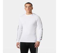 Helly Hansen Lifa® Stripe Long-sleeve Crew Base Layer Homme - White/Cream - 2XL