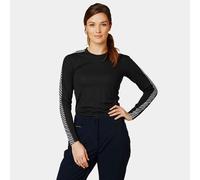 Helly Hansen LifaÂ® Long Sleeve Crew Base Layer Femme - Black/Ebony - XL