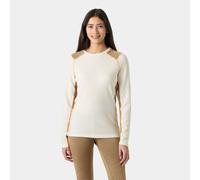 Helly Hansen LifaÂ® Merino Midweight Crew Base Layer Femme - White/Cream - S