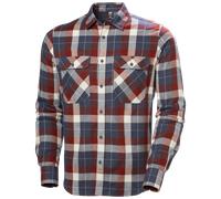 Helly Hansen Lokka Organic Flannel Long Sleeve Shirt Bleu M Homme