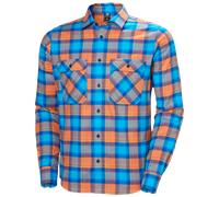 Helly Hansen Lokka Organic Flannel Long Sleeve Shirt Bleu L Homme