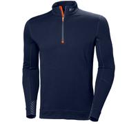 Helly Hansen Longsleeve 75107 Hh Lifa Merino Half Zip 590 Navy L