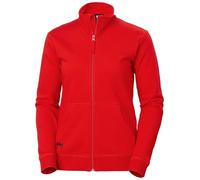 Helly Hansen Manchester Sweat-shirt zippé pour femme, rouge alert, taille L