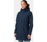 Helly Hansen Femme Manteau Imperméable Long Aden, Bleu Marine, 2XL