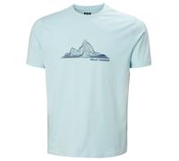 Helly Hansen - Massif Graphic T-Shirt - T-shirt - XXL - barely blue