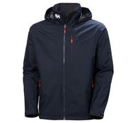 Helly Hansen Men's Crew Hooded Jacket 2.0, Navy, M