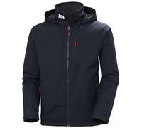 Helly Hansen Men's Crew Hooded Midlayer Jacket 2, Navy, S
