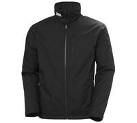 Helly Hansen Men's Crew Midlayer Jacket 2, Black, M