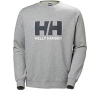 Helly Hansen Hommes Sweat-shirt ras du cou avec logo HH, Gris Mélange, L
