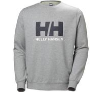 Helly Hansen Homme Sweat HH Logo Crew, S, Gris Mélange