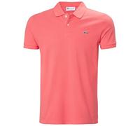 Helly Hansen Hudson Short Sleeve Polo Rouge,Rose L Homme