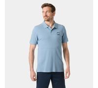 Helly Hansen Men's Messina Graphic Fitted Polo - Blue - M