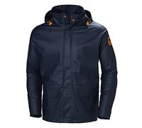 Helly Hansen Mixte Gale Rain Jacket Vêtements De Travail, Bleu Marine, 3XL - Chest 52 132centimeters EU