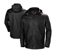 Helly Hansen Mixte Gale Rain Jacket Vêtements De Travail, Noir, 4XL - Chest 55 140centimeters EU