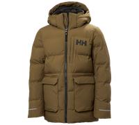 Doudoune longue à capuche enfant Helly Hansen Nord Marron 9 ans