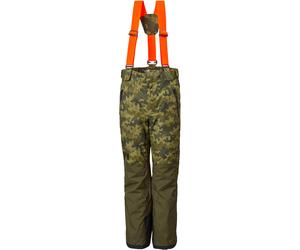 Helly-Hansen - Pantalon de ski imperméable et isolant en Primaloft® Black Eco - Jr No Limits 2.0 Pant Utility Green - Taille Enfant 14 ans - Kaki Kaki 14 ans