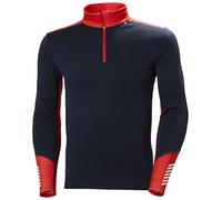 Maillot de corps Helly Hansen Lifa Merino Midweight Half Zip bleu marine - M
